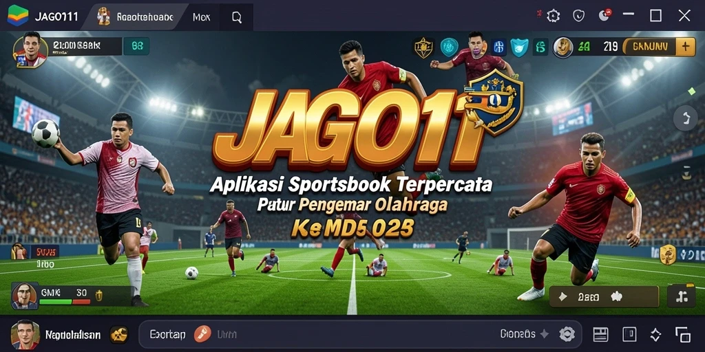 Screenshot JAGO11 menampilkan pengalaman taruhan olahraga yang seru.