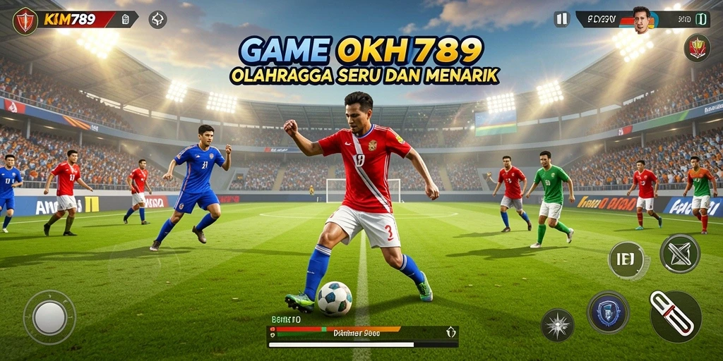 Tangkapan layar menunjukkan gameplay seru dalam KM789.