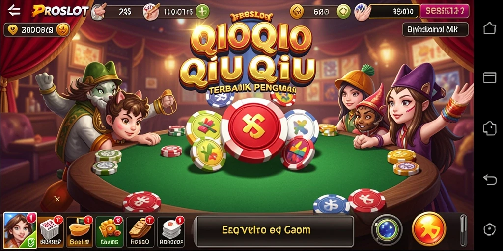 Tampilan gameplay QiuQiu yang seru di PROSLOT.