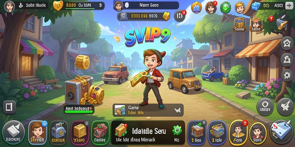 Tampilan gameplay SVIP9 yang seru dan interaktif.