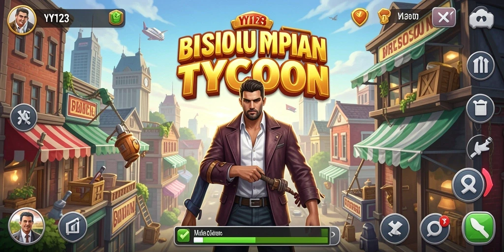 Screenshot gameplay <strong>YY123</strong> menampilkan aksi manajerial yang seru.